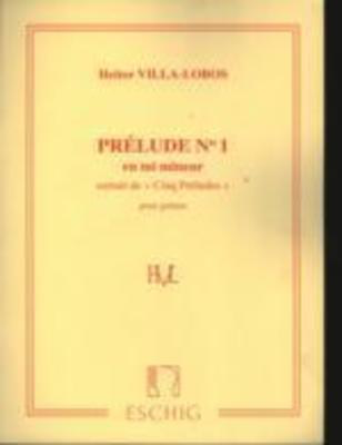 Prelude N 1 en Mi Mineur - Heitor Villa-Lobos - Classical Guitar Max Eschig Guitar Solo