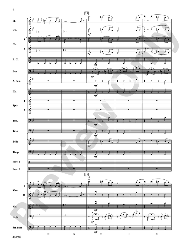 March Slav – Full Orchestra Conductor Score & Parts (Digital Download)
