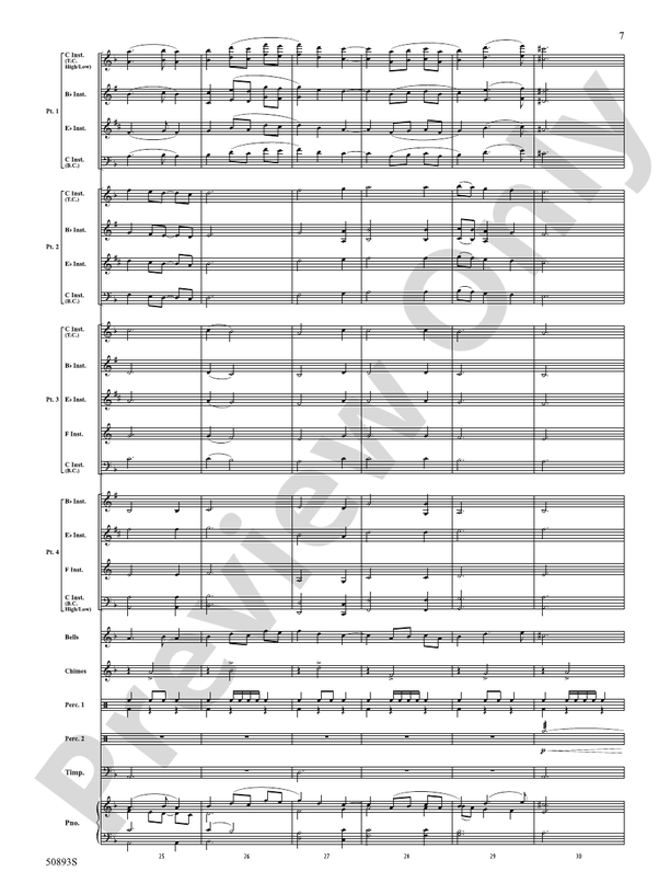 Castles and Dragons (Flexible Arrangement) - Concert Band Conductor Score & Parts (Digital Download)