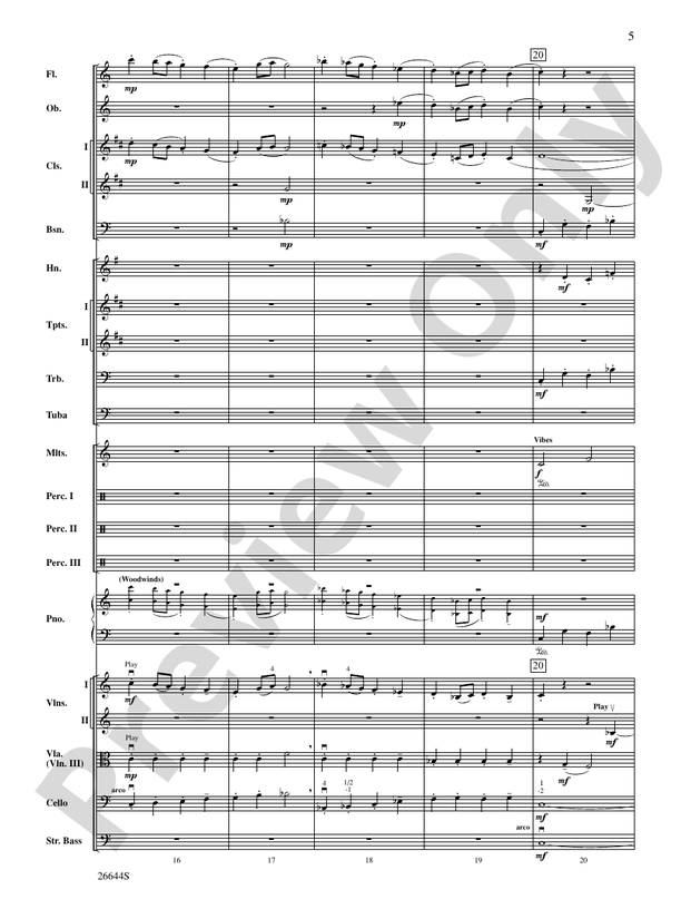 Crazy Daze – Full Orchestra Conductor Score & Parts (Digital Download)