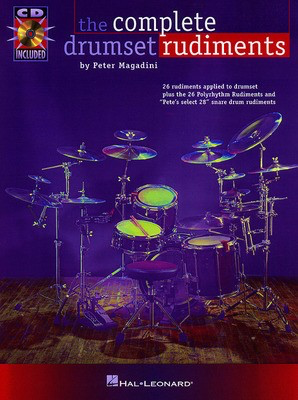 The Complete Drumset Rudiments - Drums Peter Magadini Publications Drum Notation /CD