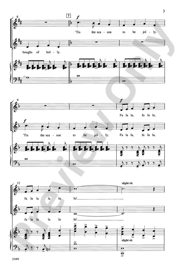Merry Christmas to All (A Medley of Carols) – 2-Part Choral Octavo (Digital Download)