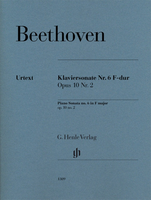 Beethoven - Piano Sonata in FMaj Op10/2 - Piano Solo Henle HN1309