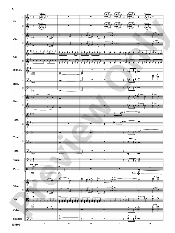 Wild Blue Yonder – Ful Orchestra Conductor Score & Parts (Digital Download)