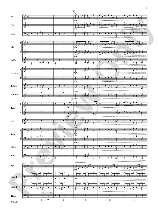 El Tango - Concert Band Conductor Score & Parts (Digital Download)