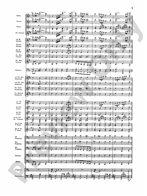 Third Suite (I. March, II. Waltz, III. Rondo) - Concert Band Conductor Score & Parts (Digital Download)