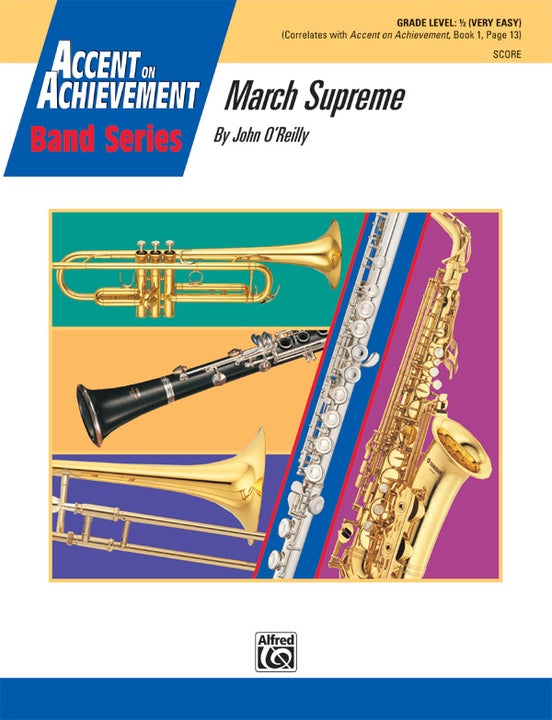 March Supreme - Concert Band Conductor Score & Parts (Digital Download)