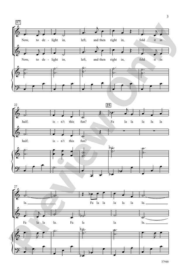 Making a Paper Airplane – 2-Part Choral Octavo (Digital Download)