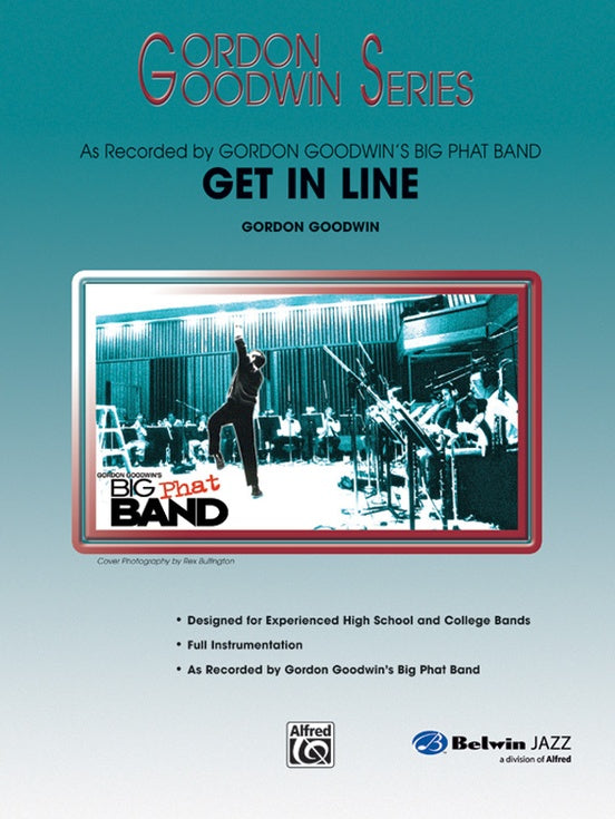 Get in Line - Jazz Ensemble Conductor Score & Parts (Digital Download)