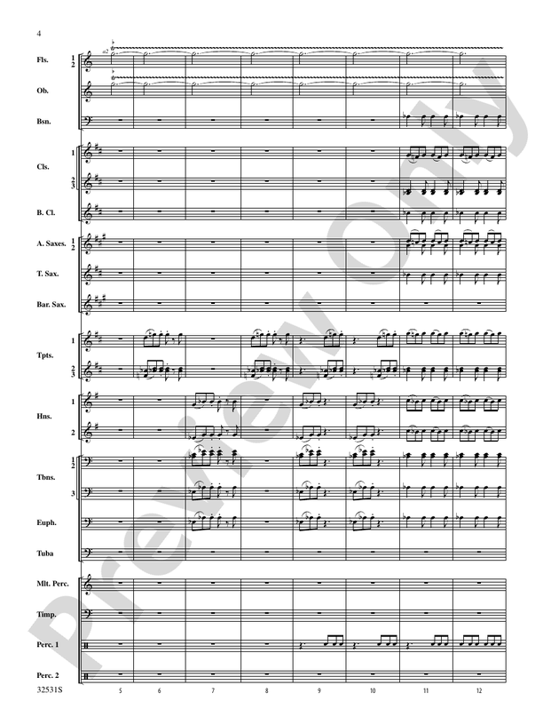 American Salute - Concert Band Conductor Score & Parts (Digital Download)