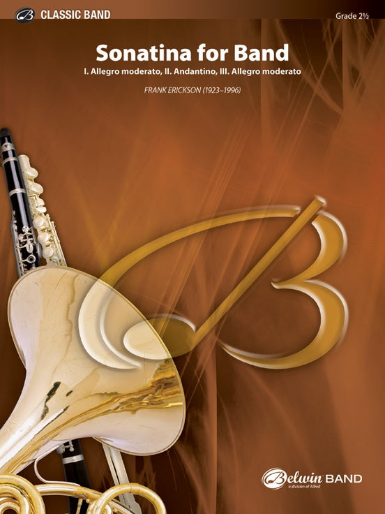 Sonatina for Band - Concert Band Conductor Score & Parts (Digital Download)