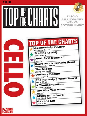 Top of the Charts - Cello - Cello Cherry Lane Music /CD
