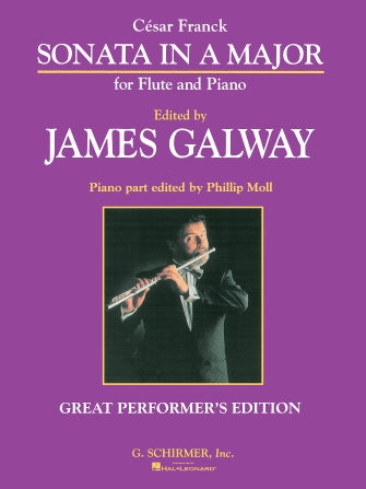 Franck - Sonata in AMaj - Flute/Piano Accompaniment arranged by Galway Schirmer 50481084