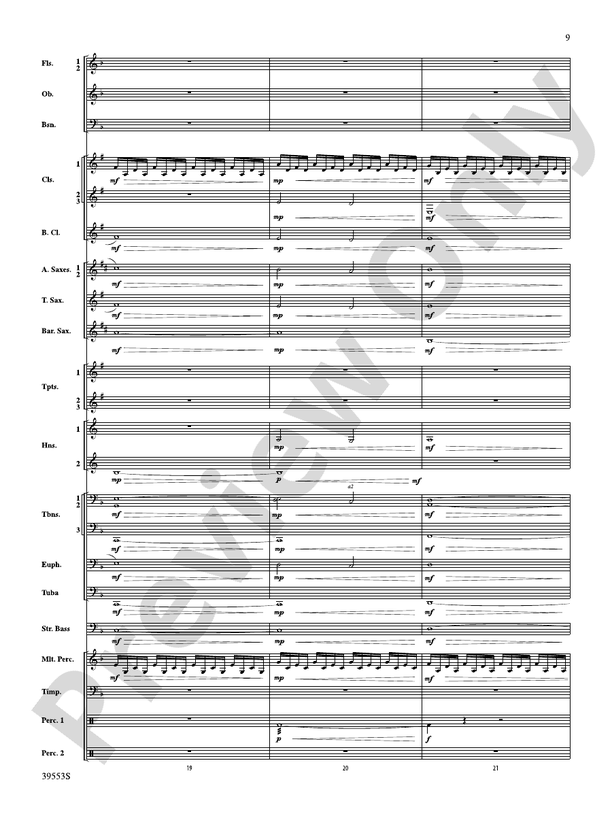 Batman: The Dark Knight Rises - Concert Band Conductor Score & Parts (Digital Download)