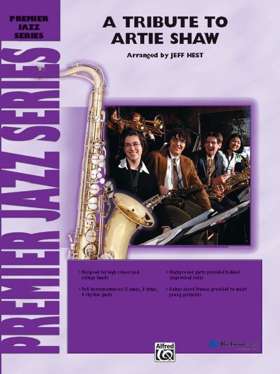 A Tribute to Artie Shaw - Jazz Ensemble Conductor Score & Parts(Digital Download)