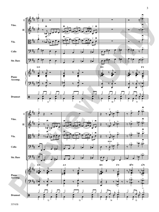 Stringin' at the Juke Joint – String Orchestra Conductor Score & Parts (Digital Download)