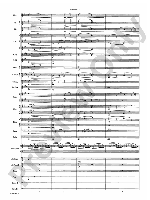 The Polar Express, Concert Suite from - Concert Band Conductor Score & Parts (Digital Download)