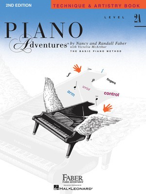 Piano Adventures Level 2A Technique & Artistry Book - Piano by Faber/Faber Hal Leonard 420191