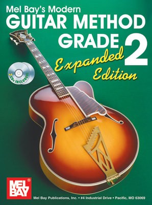 Modern Guitar Method Grade 2 - Expanded Edition - Mel Bay|William Bay - Guitar Mel Bay Spiral Bound/CD