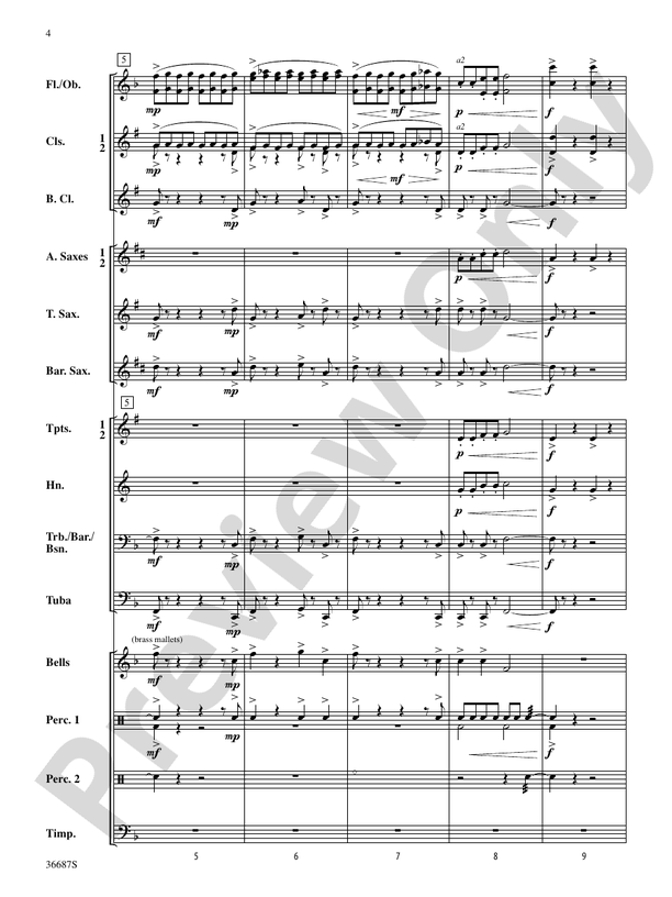 Magical Hats and Happenings - Concert Band Conductor Score & Parts (Digital Download)