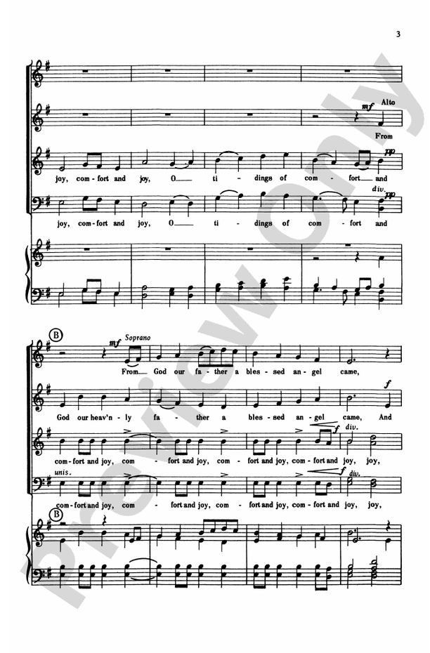 God Rest Ye Merry, Gentlemen – SATB, a cappella Choral Octavo (Digital Download)