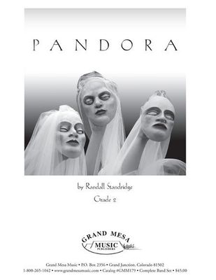Pandora - Randall Standridge - Grand Mesa Music Score/Parts