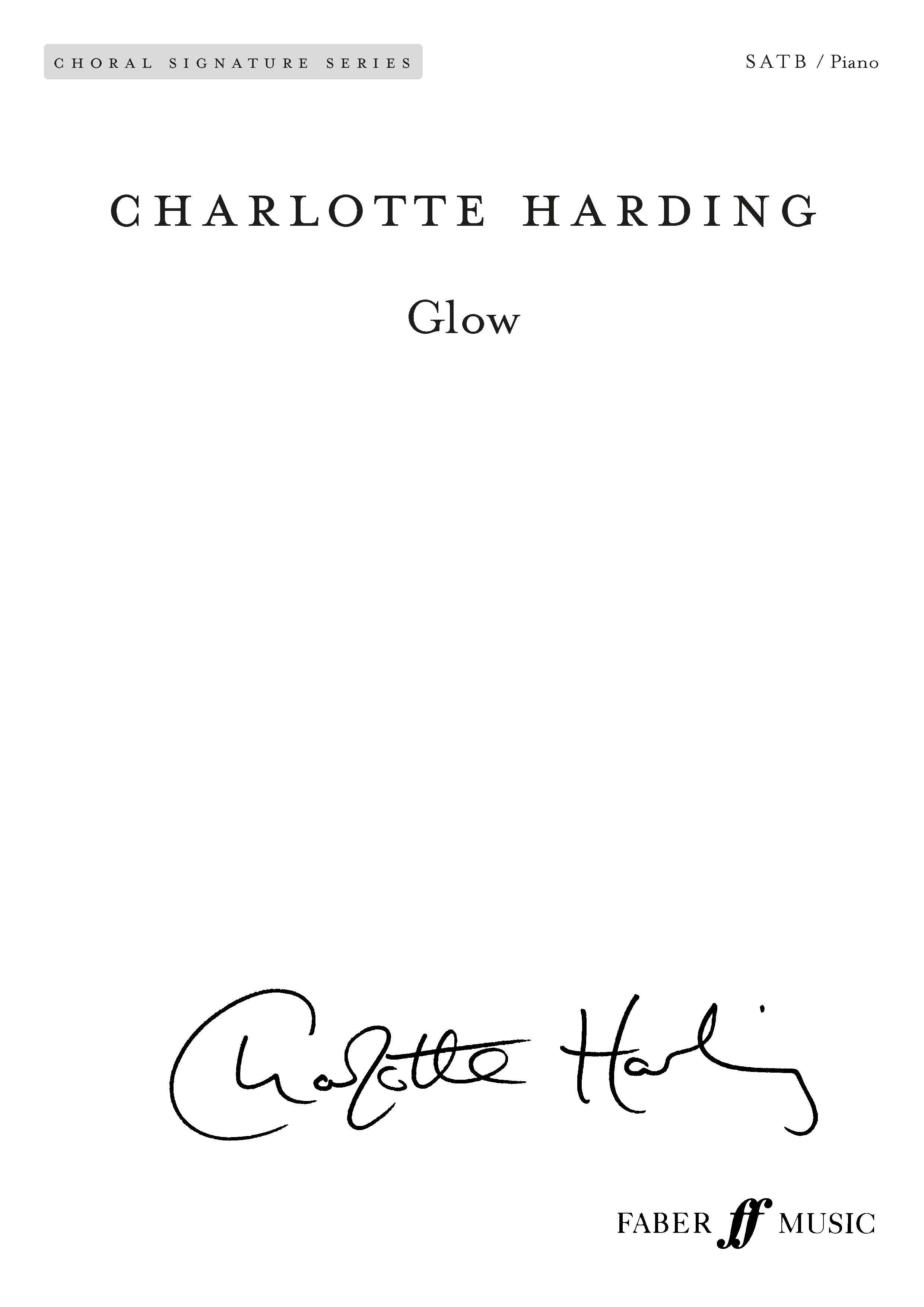 Glow - SATB Chorus (Digital Download)