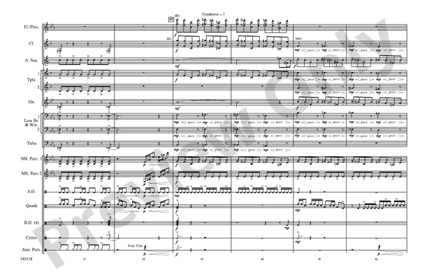 Harry Potter: The Music, Part 2 – Marching Band Conductor Score & Parts (Digital Download)