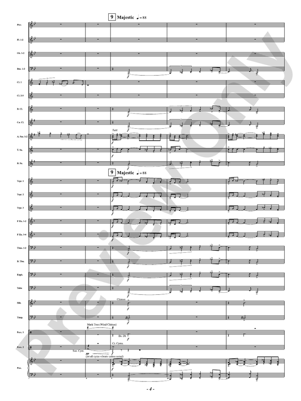 The Prairie Is My Garden - Based on the Vision and Imagery of Harvey Dunn, a Great American Artist - Concert Band Conductor Score & Parts(Digital Download)