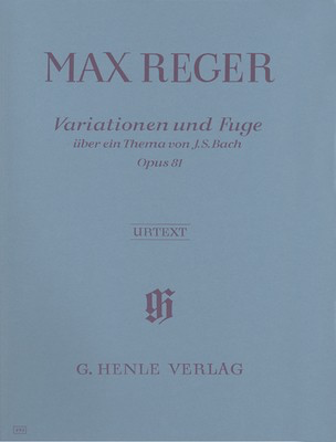 Variations and Fugue on Theme by Bach Op 81 Piano