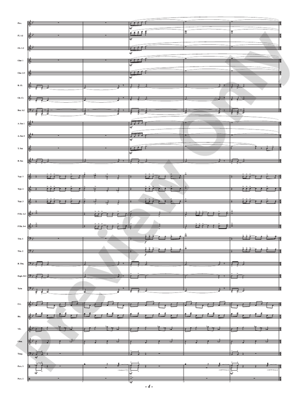 Horizons Untold - Fanfare for Wind Band - Concert Band Conductor Score & Parts (Digital Download)
