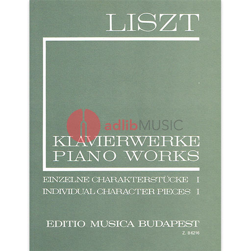 INDIVIDUAL CHARACTER PIECES VOL 1 FOR PIANO SOLO - LISZT - PIANO - EMB