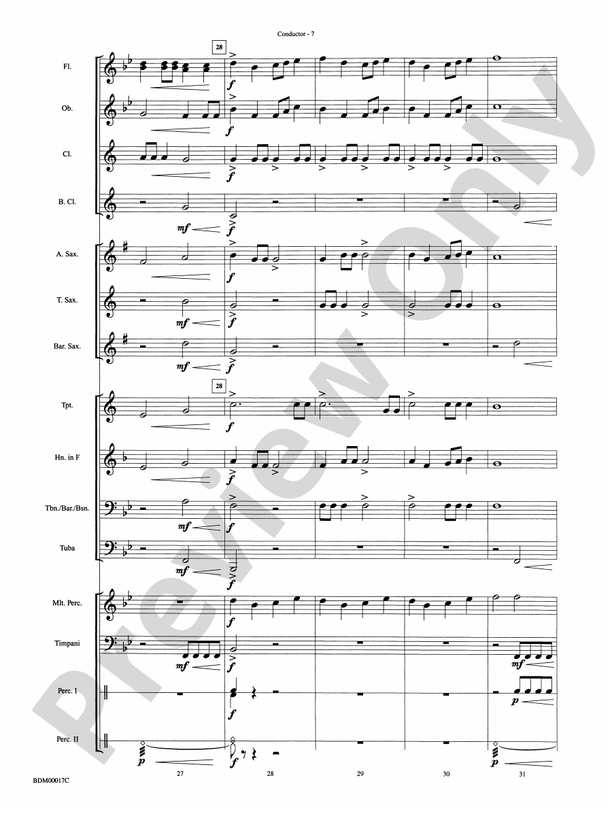 Tidings of Joy! - Concert Band Conductor Score & Parts (Digital Download)