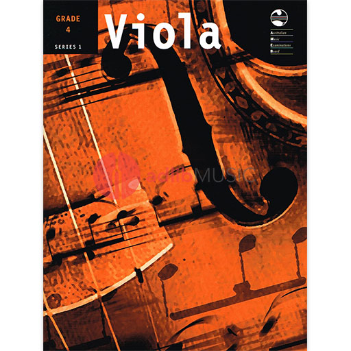 AMEB Viola Series 1 - Grade 4 - Viola/Piano Accompaniment AMEB 1202072039