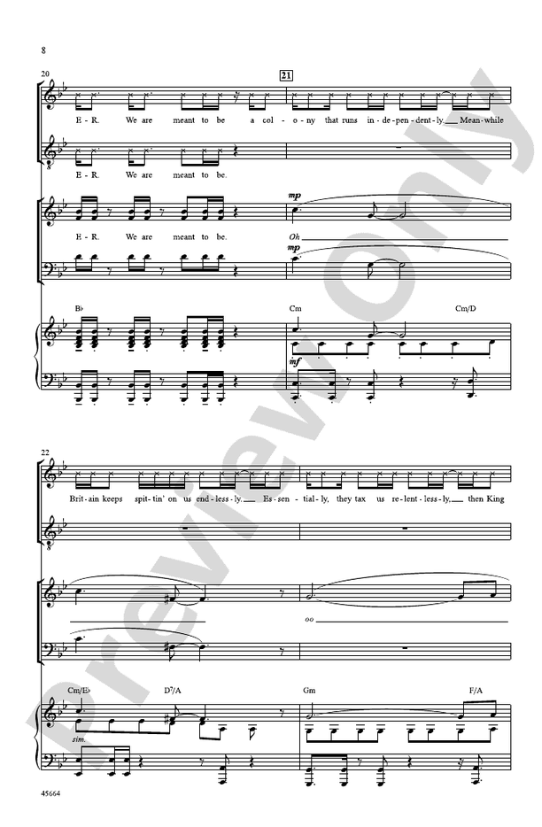 My Shot – SAB Choral Octavo (Digital Download)