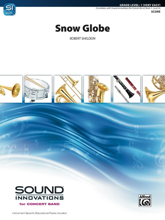 Snow Globe - Concert Band Conductor Score & Parts (Digital Download)