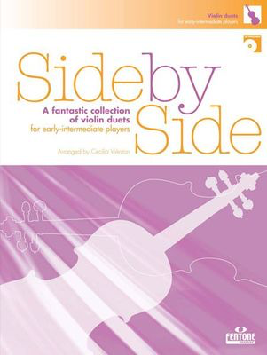 Side by Side - Violin - A fantastic collection of violin duets - Violin Cecilia Weston Fentone Music Violin Duet /CD