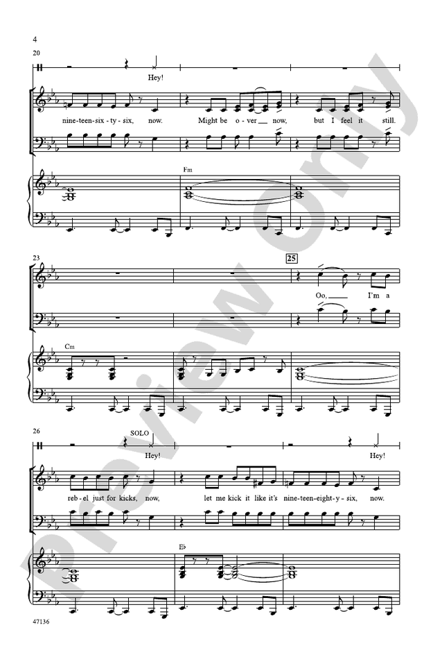 Feel It Still – SAB Choral Octavo (Digital Download)