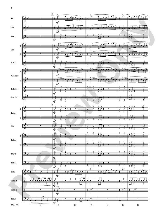 Explorations - Concert Band Conductor Score & Parts (Digital Download)