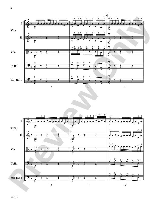 Fantasna Espanola - String Orchestra Conductor Score & Parts (Digital Download)