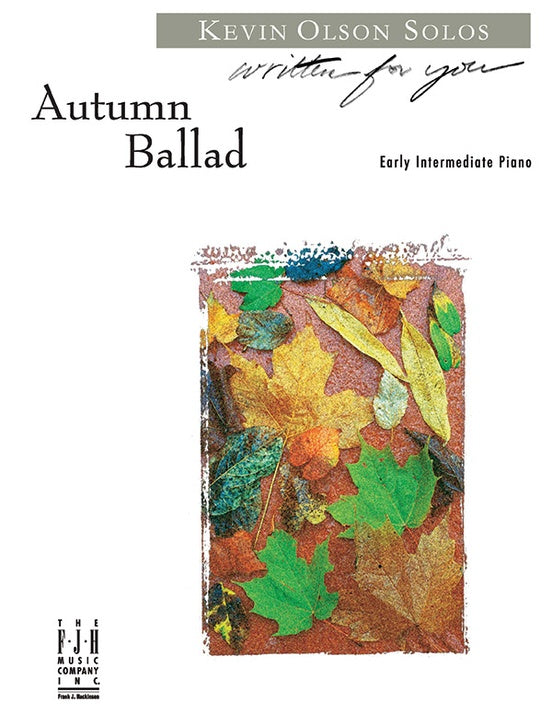 Autumn Ballad - Piano (Digital Download)