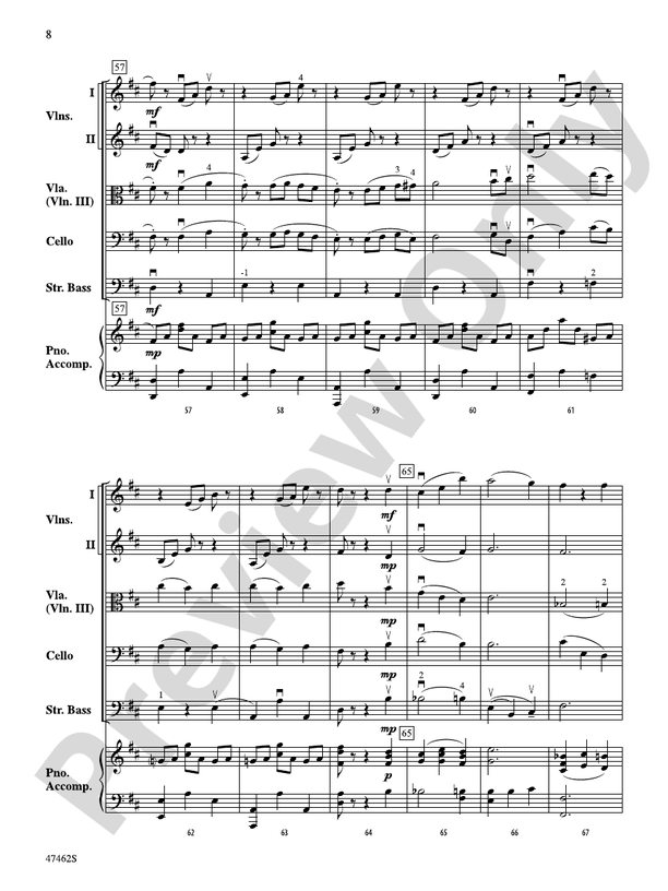 Rondino - String Orchestra Conductor Score & Parts (Digital Download)