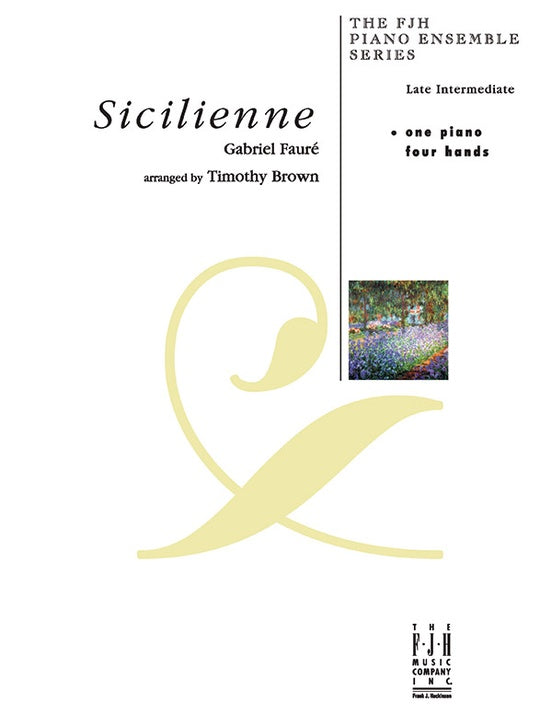 Faure - Sicilienne - Piano (Digital Download)
