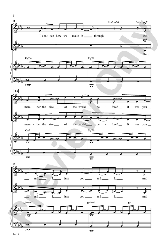 Keep the Beat - 2 Part Treble Choral Octavo (Digital Download)