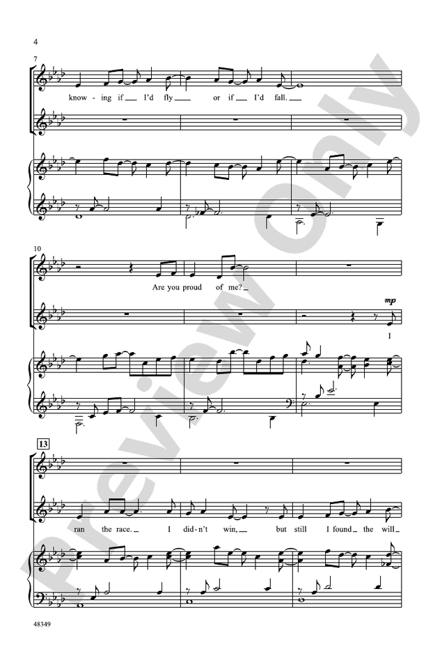 Are You Proud of Me? – 2-Part Choral Octavo (Digital Download)
