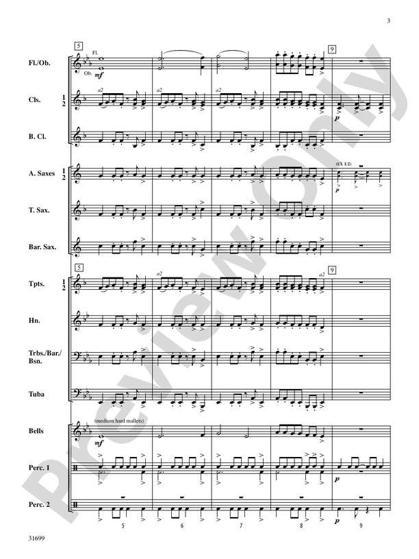 At the Feast of Stephen (Scott Watson) - Concert Band Conductor Score & Parts (Digital Download)