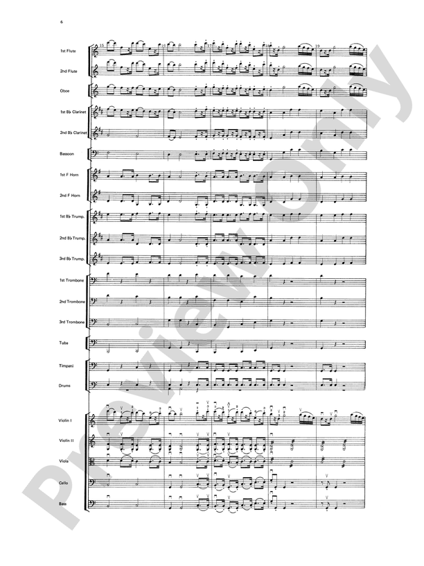 Beethoven's 5th Symphony, Finale – Full Orchestra Conductor Score & Parts (Digital Download)
