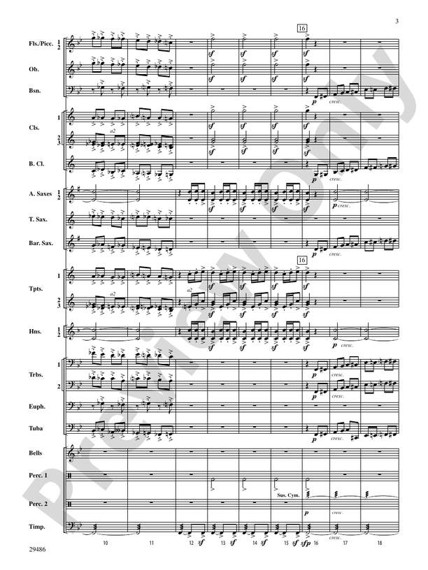 Polka from The Bartered Bride - Concert Band Conductor Score & Parts (Digital Download)