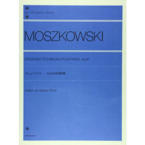 Moszkowski - Technical Sketches Op97 - Piano Solo Zen On ZO137040
