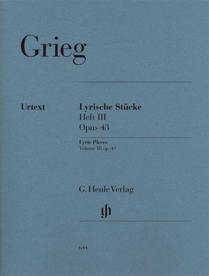 Lyric Pieces Op 43 Volume 3 Piano Solo